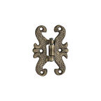 Prinç döküm antik oksit rustik eskitme, ferforje tipi osmanlı tarzı kapı için menteşe HFT08060