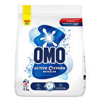 Omo Active Oxygen Toz Çamaşır Deterjanı Beyazlar 4.5 KG 30 Yıkama 4 ADET