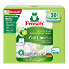 Frosch Yeşil Limon Bulaşık Makinesi Tablet 30'lu 4 ADET