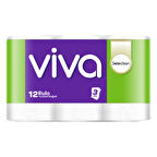 Viva Selection 3 Katlı Tuvalet Kağıdı 12'li 4 ADET