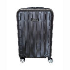 Çınarteks Abs Valiz Orta Boy Siyah (C100) 4 ADET