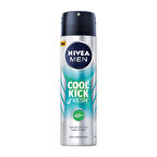 NIVEA Men Erkek Sprey Deodorant Cool Kick Fresh 150 ml 2 ADET