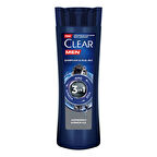 Clear Men 3 in 1 Şampuan & Duş Jeli Arındırıcı Kömür Saç Yüz Vücut İçin 350 ml 2 ADET