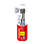 Colgate Mikro İnce Charcoal Yumuşak Diş Fırçası 1+1