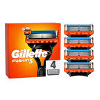 Gillette Fusion Yedek Tıraş Bıçağı 4 Adet