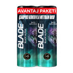 Blade Black Alpha Deodorant 2 x 150 Ml