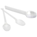 Roll-up Plastik Şeffaf Kaşık 10'Lu 2 ADET