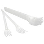 Roll-Up Plastik Şeffaf Çatal 10'lu 2 ADET