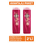 Elidor Brezilya Keratin Terapisi Şampuan 2 x 400Ml 2 ADET