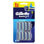 Gillette Sensor3 Plus Comfort 8'li Bıçak 2 ADET
