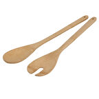 Koopman Ahşap 2'li Salata Servis Seti 3 ADET