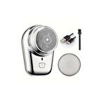 Mini Shaver P-10 K-10 Mini Taşinabilir Sıfır Sakal Tıraş Makinesi Usb Şarjli-Findit