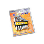 10 PARÇA  KISA DÜZ ALYAN VAKUMLU HOBY SET-Findit