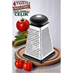 El Rendesi 4 Taraflı Profesyonel 304 Paslanmaz Çelik