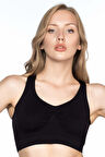 SİYAH 4001 Soft Sporcu Büstiyer