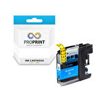 Brother LC535XL-LC539XL Mavi Muadil Kartuş 1.300 Sayfa-DCP-J100