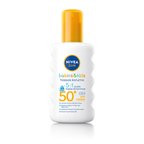 Nivea Sun Bebekler & Çocuklar İçin Koruma & Bakım Sağlayan Hassas Ciltler İçin Güneş Spreyi SPF 50+ 200 ml 4 ADET