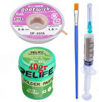 RELIFE RL-402 Krem Lehim Solder Paste 183° 40G Flux Lehim Toplama CP-2015 Emme Teli02