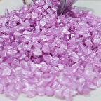 Dekoratif 4-8 MM Arlığında Gerçek Cam Kırığı (1 KG) Fuşya