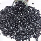 Dekoratif 4-8 MM Arlığında Gerçek Cam Kırığı (1 KG) Siyah
