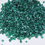 Dekoratif Gerçek Cam Kırığı (4-8 MM Arlığında  50 GR) Yeşil