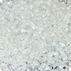 Epoksi Mum Dekoratif 2-4 MM Arlığında Gerçek Cam Kırığı (1 KG)  Sade Beyaz (Düz)