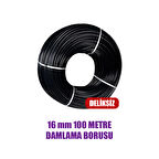 16 MM DAMLAMA BORUSU 100 METRE DELİKSİZ DAMLA SULAMA HORTUMU SULAMA SİSTEMİ