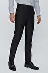 Gabardin Yan Cep Slim Fit Dar Kesim Basic Pantolon 1003230013 Siyah