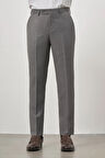 Koyu Füme Düz Bez Ayağı Slim Fit Classic Pantolon 1003245152