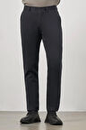 Siyah Düz Gabardin Comfort Fit Büyük Beden Casual Pantolon 1003245154