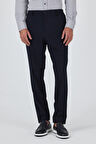 Koyu Lacivert Esnek Yandan Cepli Casual Standart Fit Jogger Pantolon 1003250119