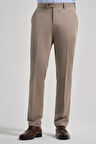 Koyu Vizon Esnek Yandan Cepli Comfort Fit Classic Pantolon 1003250159