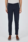 Koyu Lacivert Pamuklu 5 Cep Casual Slim Fit 5 Cep Pantolon 1003250318