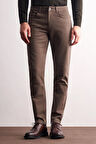 Kahverengi 5 Cep Casual Slim Fit Pamuklu 5 Cep Pantolon 1003255318