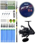 Yek Outdoor Surf Olta Seti Kendo Spigola Surf 420cm 100-200 gr Kamış&Okuma Wave Power WP-6000A1 Olta Makinesi