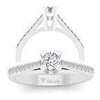 0,30 Karat Pırlanta Tektaş Yüzük