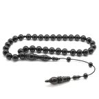 Kumpas İşçilikli Küre Kesim Erzurum Oltu Taşı Tesbih