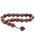 Sistemli Doğal Kesim Kırmızı Renk Kokulu Andız Ağacı Efe Tesbih