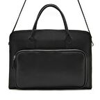 Bing Siyah Erkek Deri Evrak Çantası