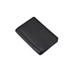 Gregorio Siyah Kadın Deri Cüzdan