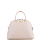 Khushi Krem Kadın Deri El Çantası