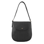 Freesia Siyah Kadın Omuz Çantası