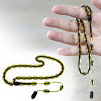 Sistemli Özel Kesim Ihlamur Sarısı Ateş Kehribar Tesbih