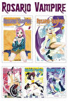 Rosario + Vampire - Tılsımlı Kolye Ve Vampir 1-2-3-4-5 Manga Seti - Akihisa İkeda