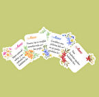 Anneler Günü Tebrik Kartı 4 Lü Özel Kesim Kartlar-ANNE-002