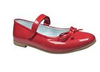 OrtopedikAL 1010 ORT Filet Kırmızı Rugan Babet Kız Çocuk Abiye Ayakkabı İçi % 100 Deri Fantazi Düğün