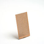 Delikli Model ( Baklava ) Ahşap Mum Fitili ve Yapışkanlı Fitil Sehpası 100 Adet ( 50mm x 100mm x 0,5mm )