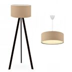 Pratik Kumaş Başlıklı Lambader ve Hediye Kumaş Sarkıt 