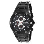 Enrico Coveri Multifonksiyon Siyah Çelik Erkek Kol Saati EC9075B-01