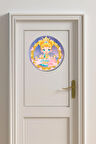 Çocuk Odası Tablo Ahşap Kapı Duvar Tablosu Nd-01